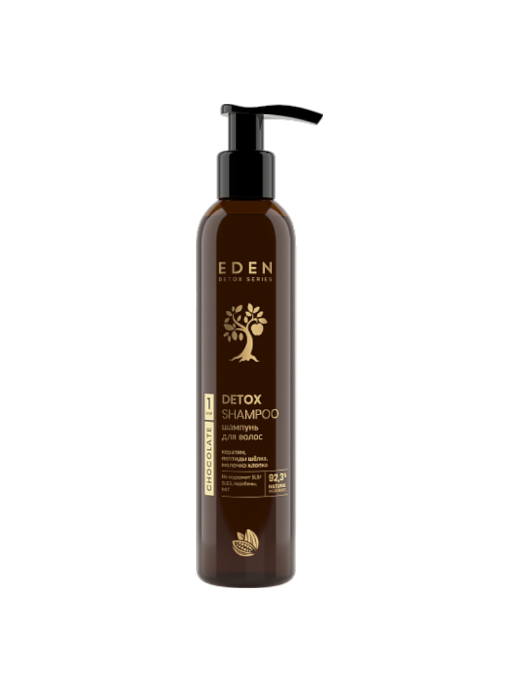 Eden Detox Chocolate шампунь  д/волос 350мл