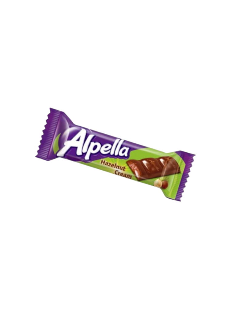 БАТОНЧИК ALPELLA В ГЛАЗУРИ С КРЕМОМ ИЗ ФУНДУКА 35Г