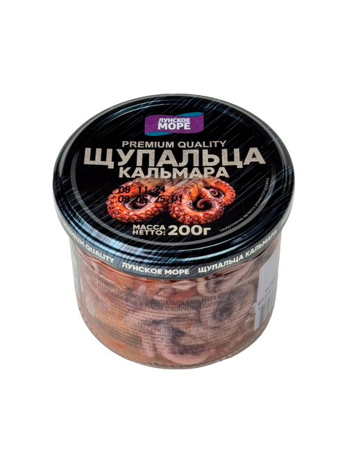 КАЛЬМАР ЛУНСКОЕ МОРЕ 200Г ТУШКА В МАСЛЕ СТ/Б