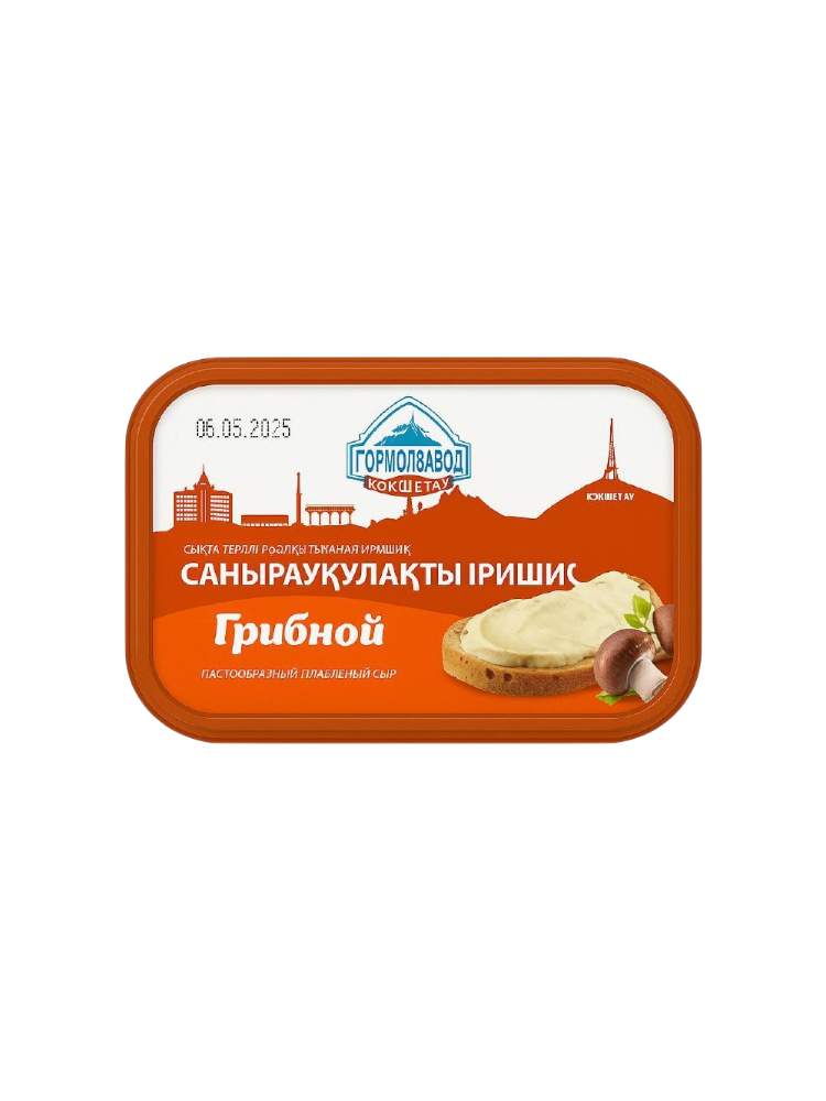 СЫР ГМЗ ПЛАВЛЕНЫЙ ПАСТОБРАЗНЫЙ ГРИБНОЙ 200Г ВАННА