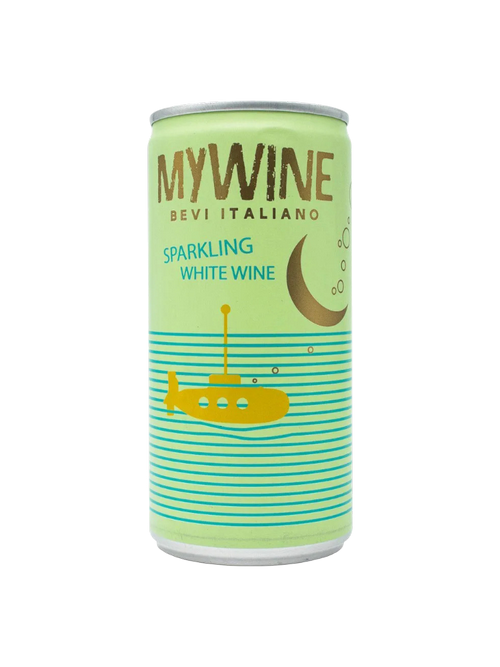 ВИНО MY WINE ИГРИСТОЕ ЖЕМЧУЖНОЕ БЕЛ СУХ 0.2Л 10,5% - фото 1