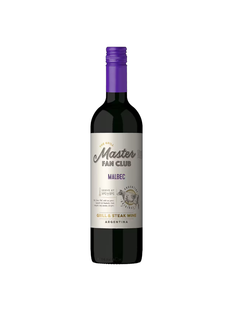 ВИНО THE GRILL MASTER MALBEC КР СУХ 0.75Л   - фото 1