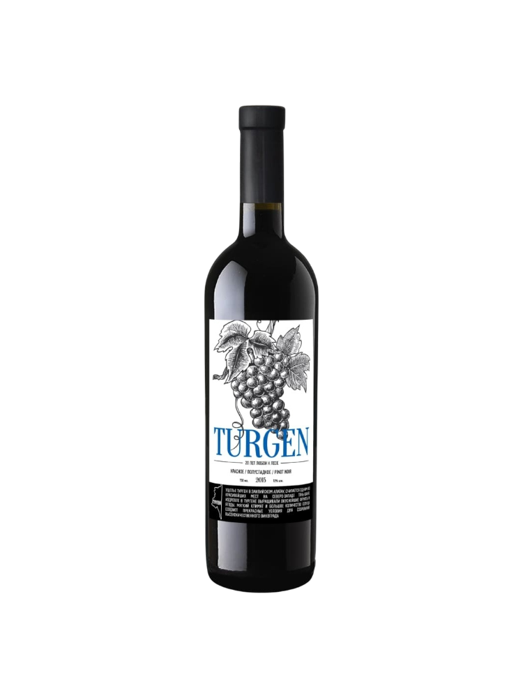 ВИНО TURGEN CLASSIC 0.75Л PINOT NOIR КР П/СЛ - фото 1