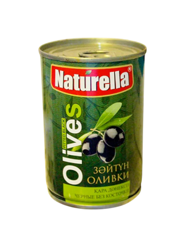 ОЛИВКИ NATURELLA 280Г ЧЕРН Б/К