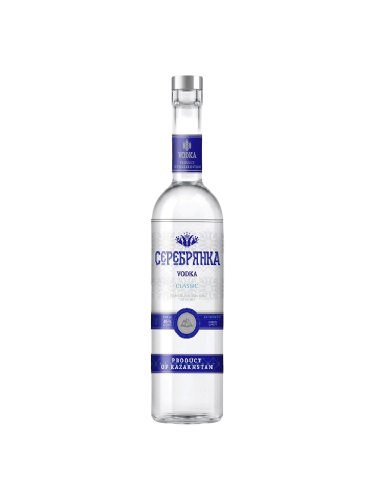 ВОДКА 0.7Л СЕРЕБРЯНКА - фото 1