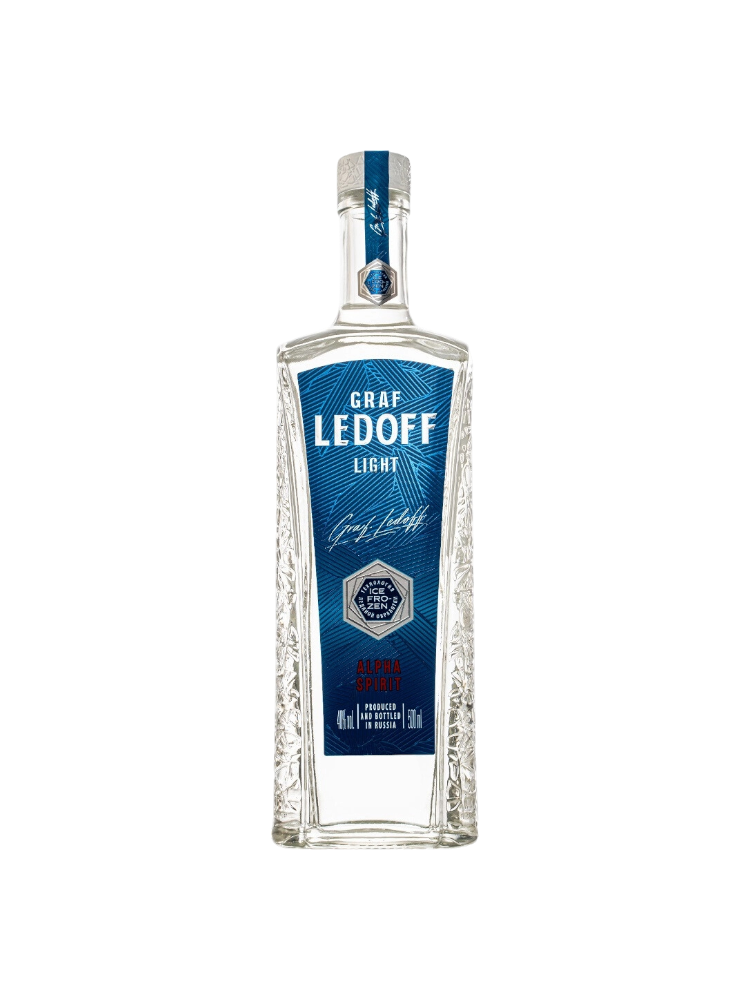 ВОДКА GRAF LEDOFF 0.5Л LIGHT - фото 1