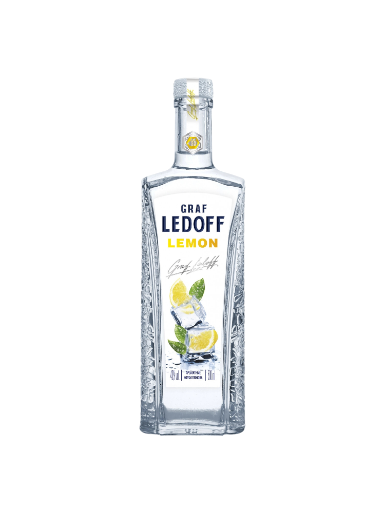 ВОДКА GRAF LEDOFF ЛИМОН 0.5Л  - фото 1