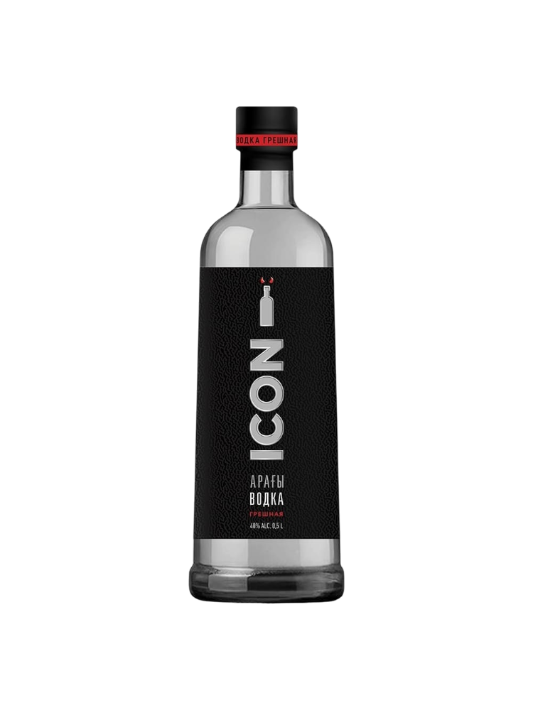 ВОДКА ICON 0.5Л ГРЕШНАЯ - фото 1