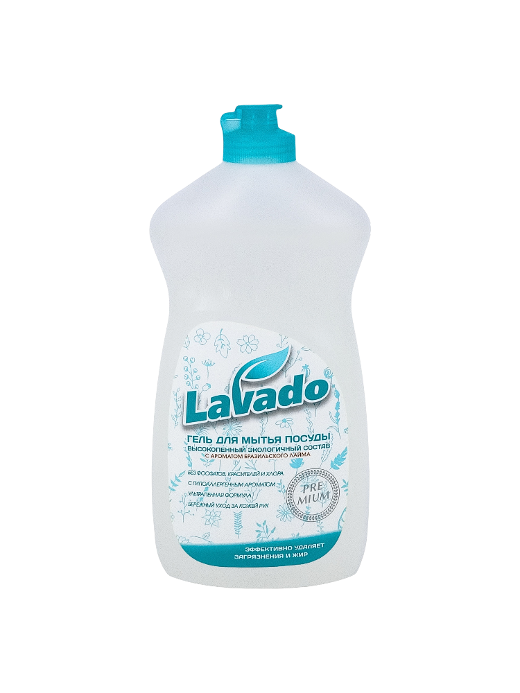 ГЕЛЬ Д/МЫТЬЯ ПОСУДЫ LAVADO ECO 500МЛ БРАЗИЛЬСКИЙ ЛАЙМ