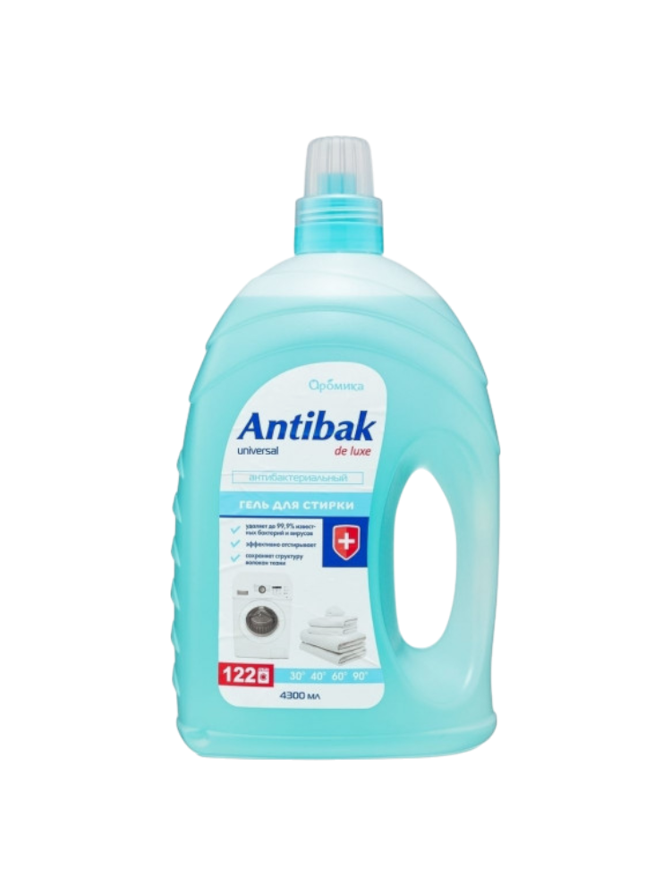 ГЕЛЬ Д/СТИРКИ ANTIBAK DE LUX 4300МЛ УНИВЕРСАЛ