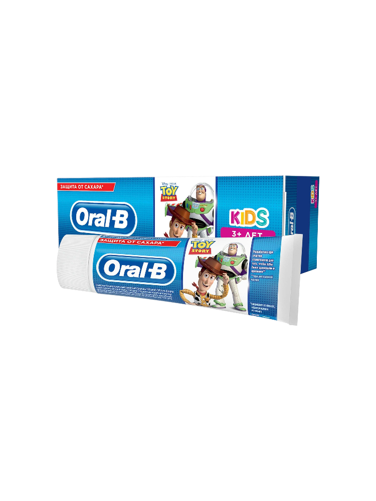 Зубная паста ORAL B Kids д/детей Легкий вкус Toy Story 75 мл