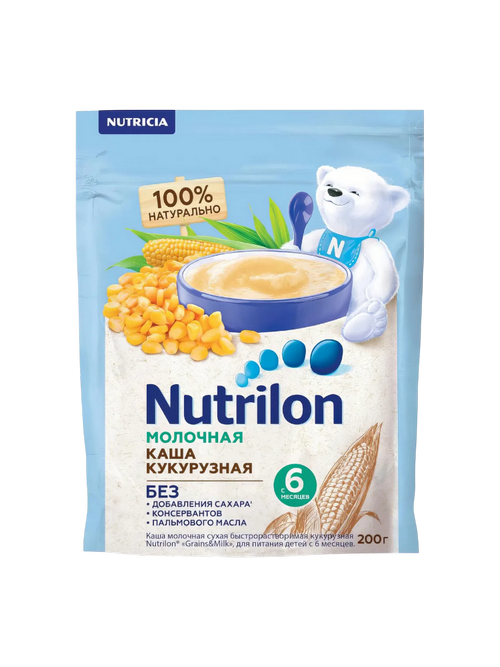 КАША NUTRILON  6*180Г КУКУРУЗ С 6МЕС