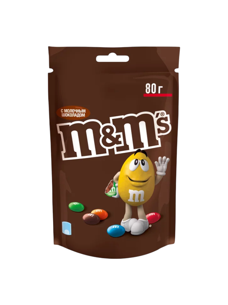 ДРАЖЕ M&M 80Г ШОКОЛАД 
