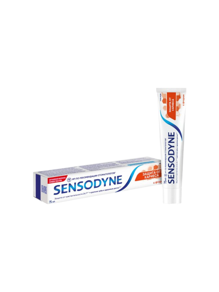 ЗУБ ПАСТА SENSODYNE 75МЛ С ФТОРОМ