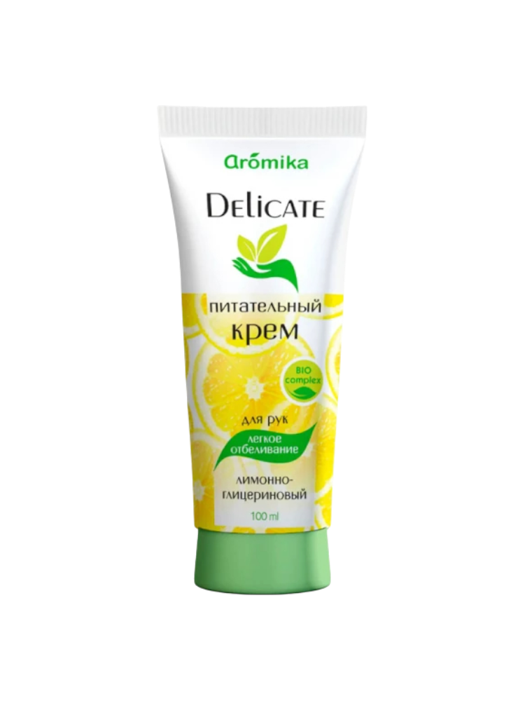 КРЕМ DELICATE 100МЛ ЛИМОН ГЛИЦЕРИН Д/РУК