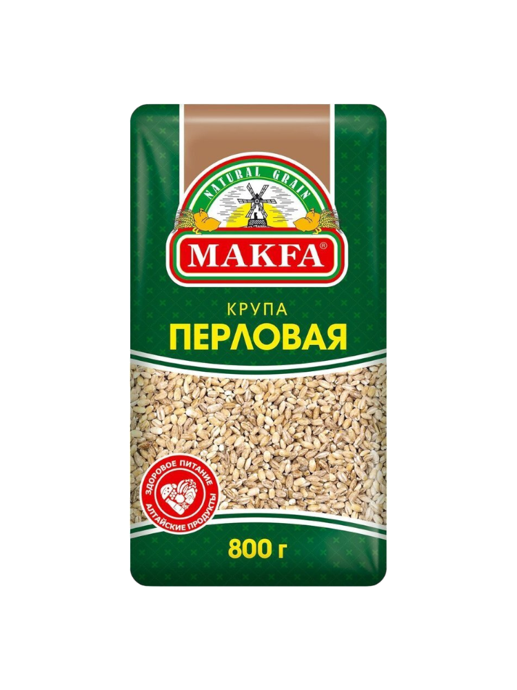 КРУПА МАКФА 800ГР ПЕРЛОВАЯ