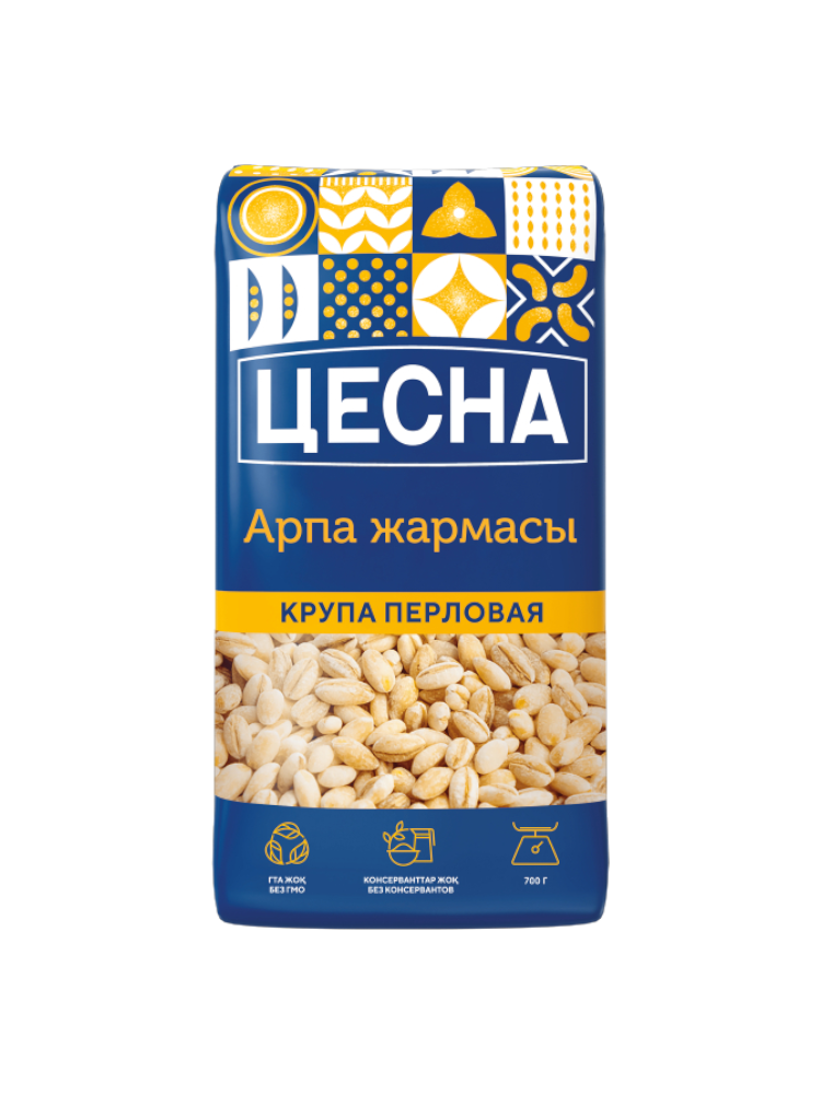 КРУПА ЦЕСНА 700Г ПЕРЛОВАЯ