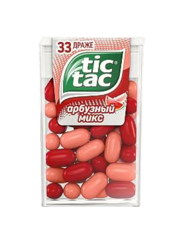 ДРАЖЕ TIC TAC 16Г АРБУЗНЫЙ  МИКС
