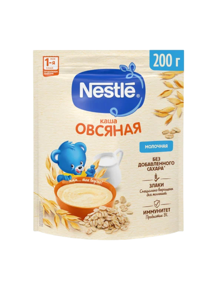 КАША NESTLE МОЛ 220Г ОВСЯНАЯ