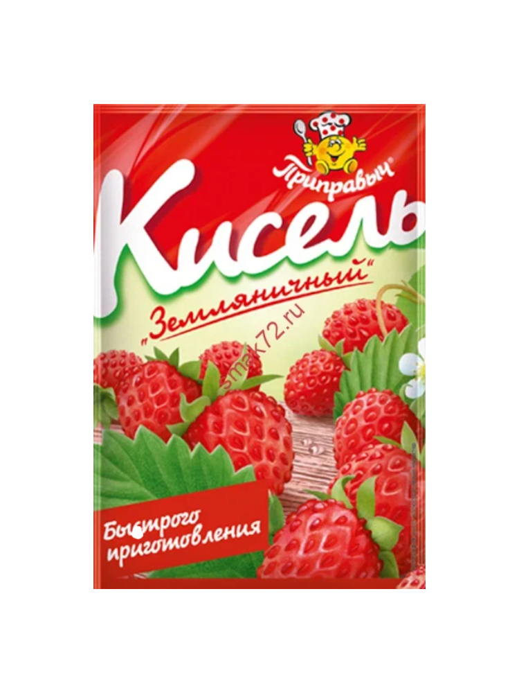 КИСЕЛЬ ПРИПРАВЫЧ 110Г ЗЕМЛЯНИЧНЫЙ 