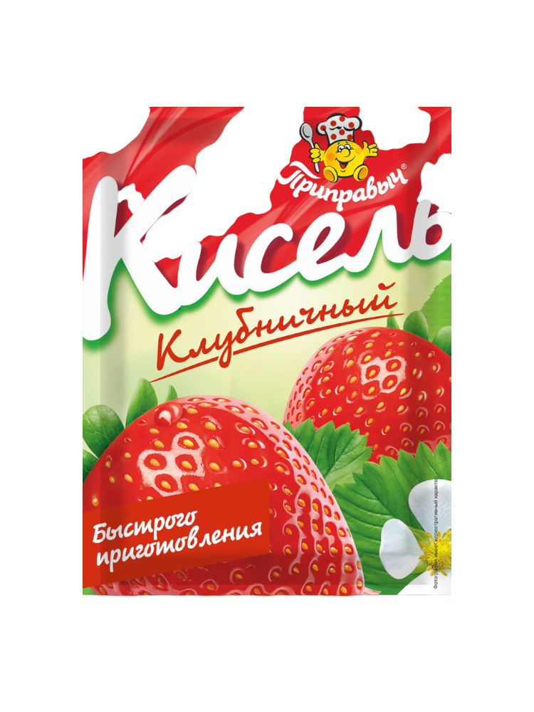 КИСЕЛЬ ПРИПРАВЫЧ 110Г КЛУБНИЧНЫЙ 