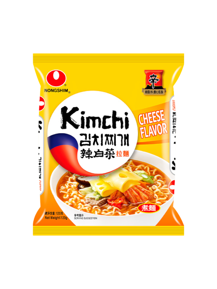 ЛАПША РАМЕН 120ГР КИМЧИ/СЫР/РАМЕН