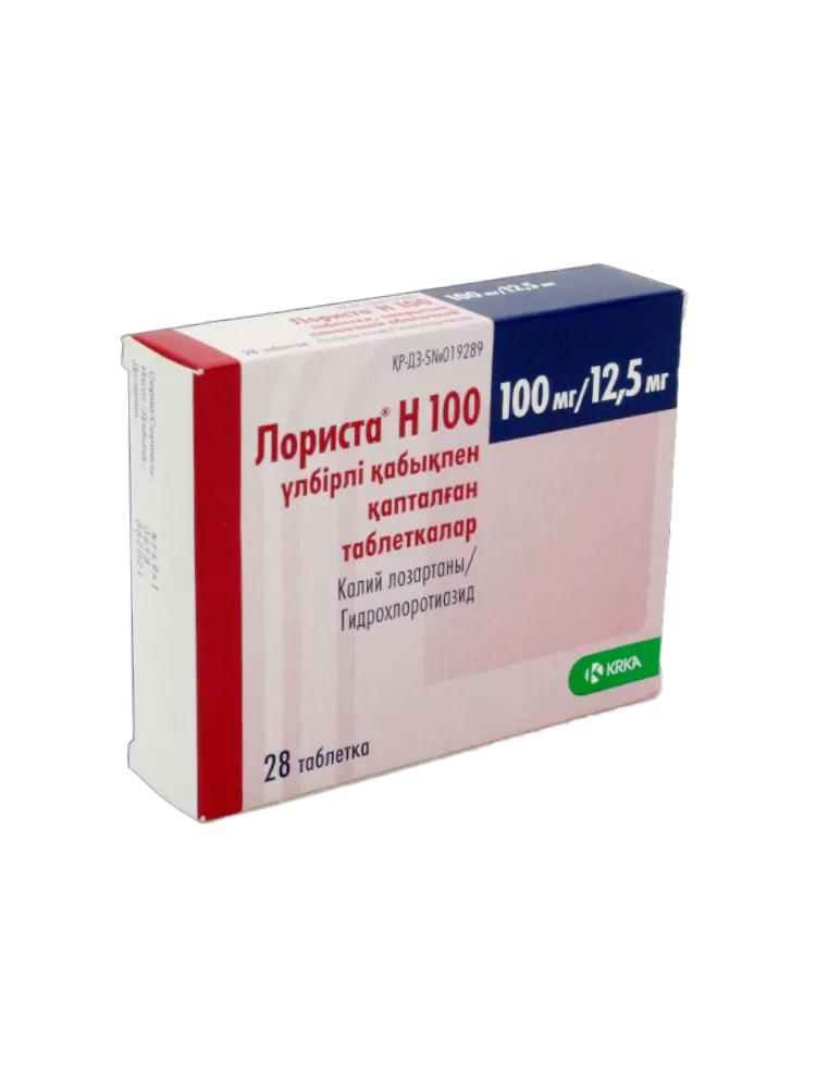 Лориста® Н100таб.100мг/12.5мг №28