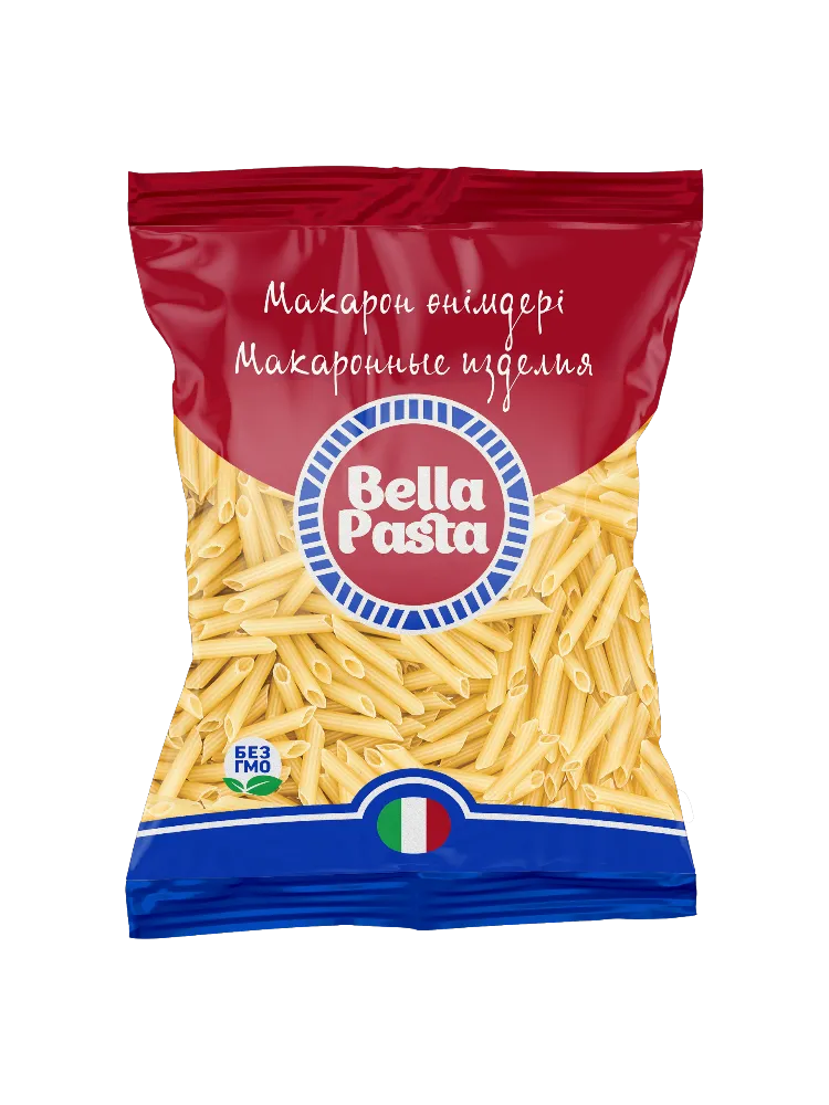 МАКАРОНЫ BELLA PASTA 400Г ПЕРЬЯ 8ММ
