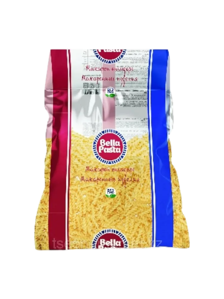 МАКАРОНЫ BELLA PASTA 1,8КГ СПИРАЛЬ 6,8ММ