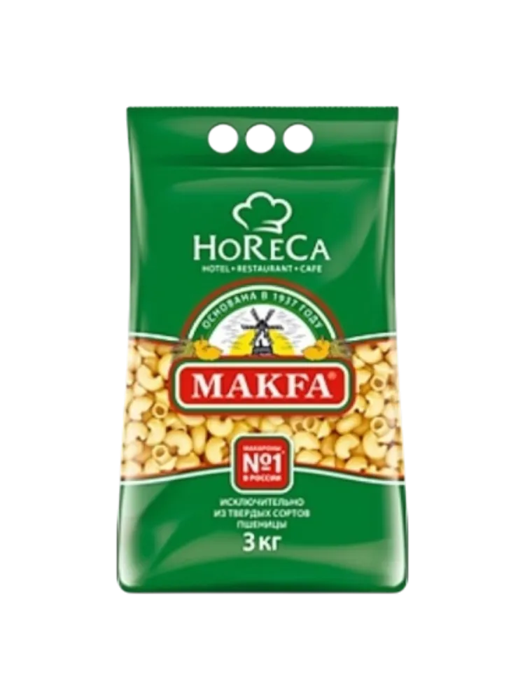 МАКАРОНЫ МАКФА 3КГ УЛИТКИ