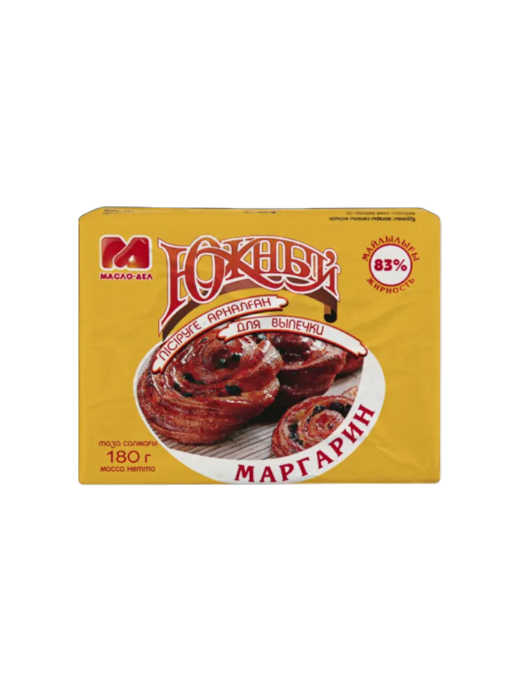 МАРГАРИН ЮЖНЫЙ 180Г Д/ВЫПЕЧКИ 83% 