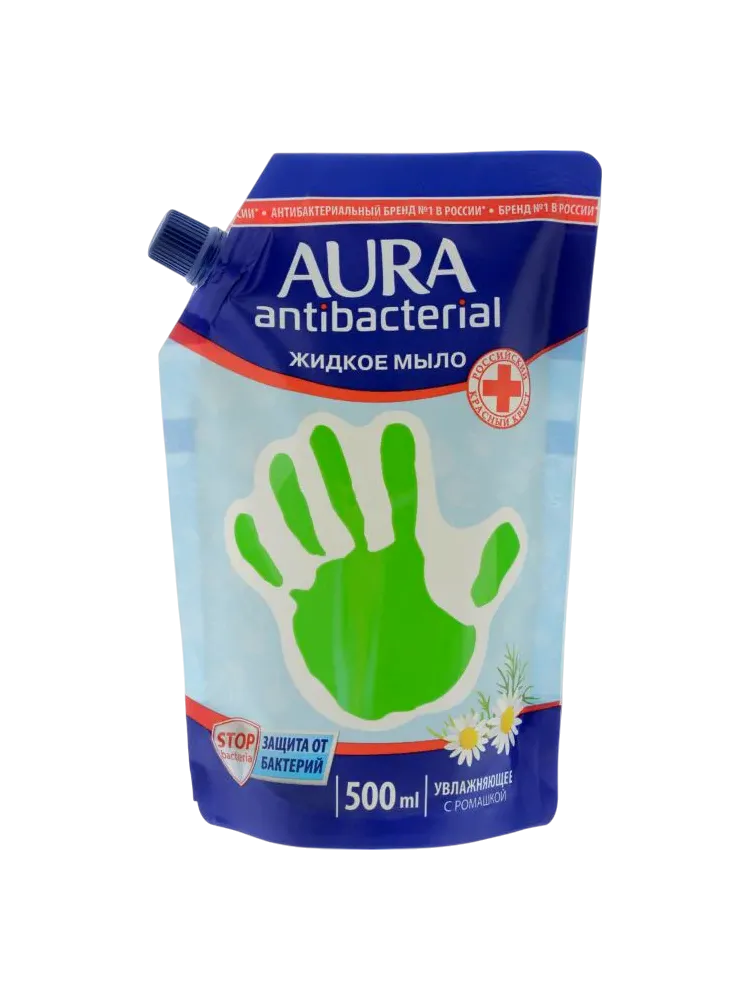 МЫЛО ЖИДК AURA 500МЛ РОМАШКА ДОЗ