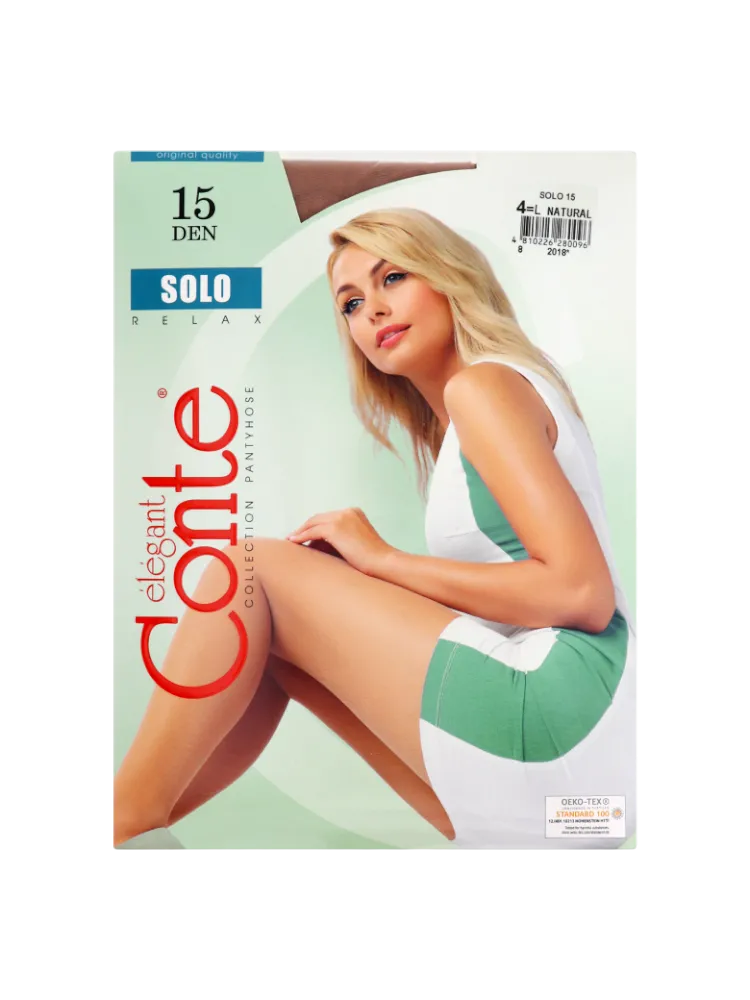 КОЛГОТКИ CONTE SOLO 15 NATURAL 4