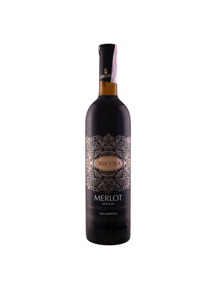ВИНО КРУЖЕВА MERLOT 0.75Л КР П/СЛ - фото 1