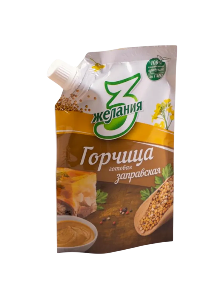 ГОРЧИЦА 3 ЖЕЛАНИЯ 140Г ЗАПРАВСКАЯ