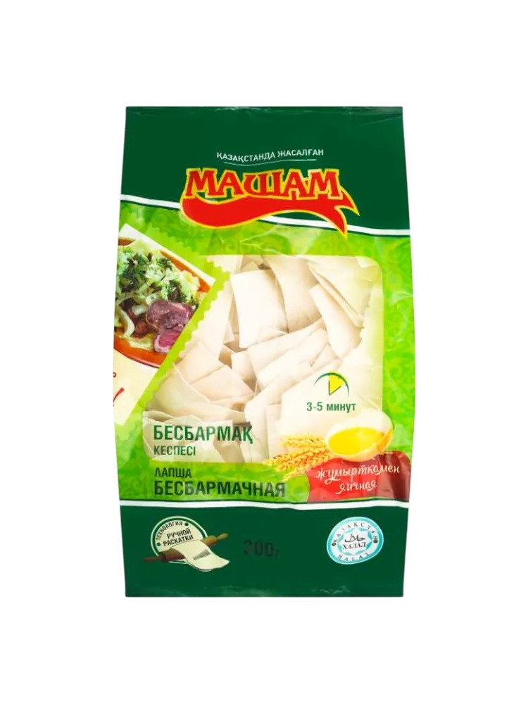ЛАПША МАШАМ 300Г БЕСБАРМАЧНАЯ 