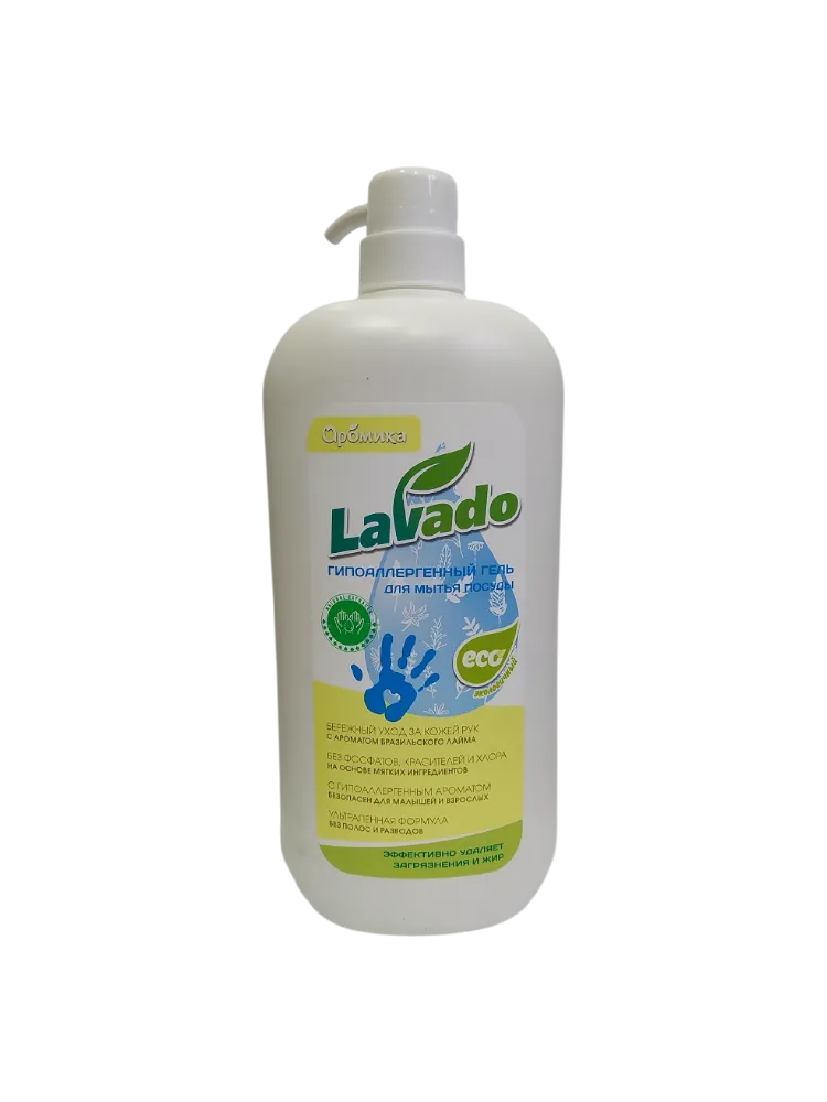 ГЕЛЬ Д/ПОСУДЫ LAVADO ECO 1.1Л БРАЗИЛЬСКИЙ ЛАЙМ