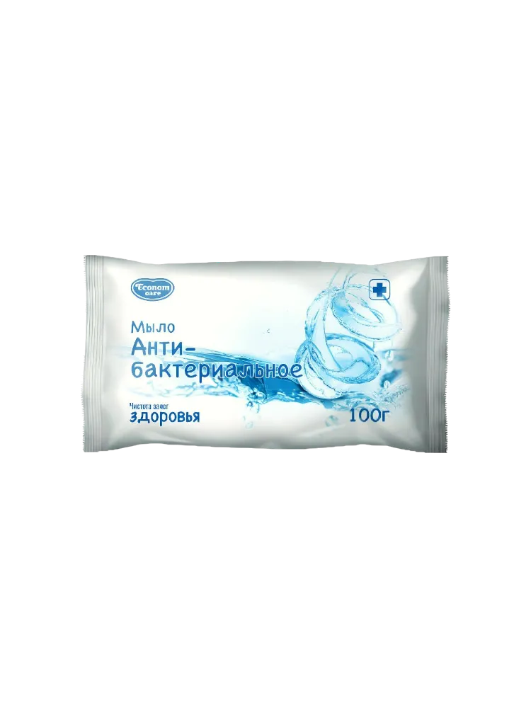 МЫЛО ECONOM CARE 100Г АНТИБАКТЕРИАЛЬНОЕ