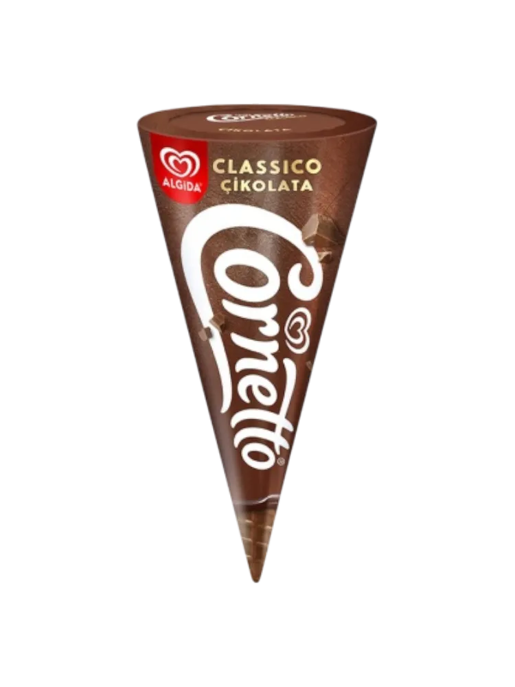 МОРОЖ CORNETTO CLASSIC 78.5Г ШОКОЛАД 