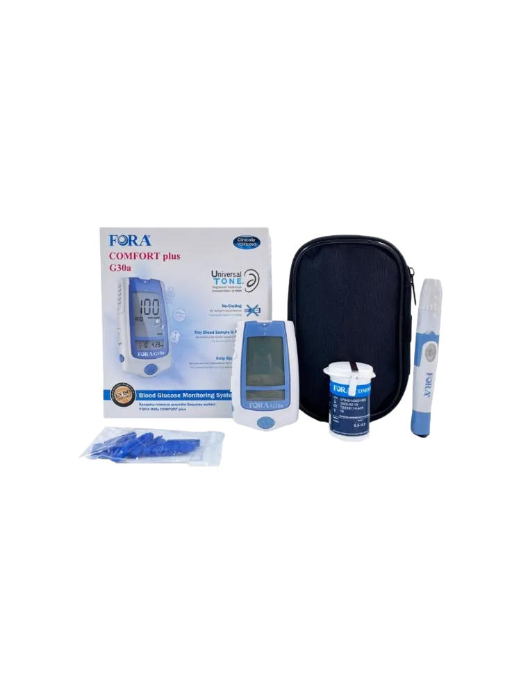 Глюкометр Fora Comfort plus G30a 