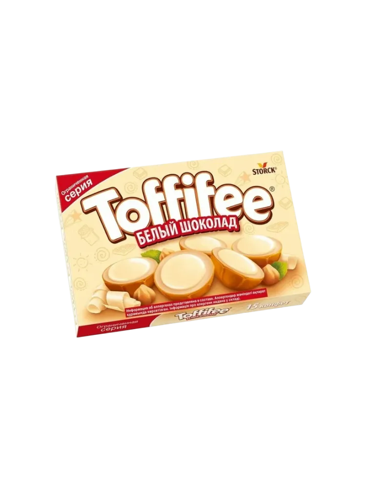 КОНФЕТЫ TOFFIFEE 125Г БЕЛЫЙ ШКОЛАД
