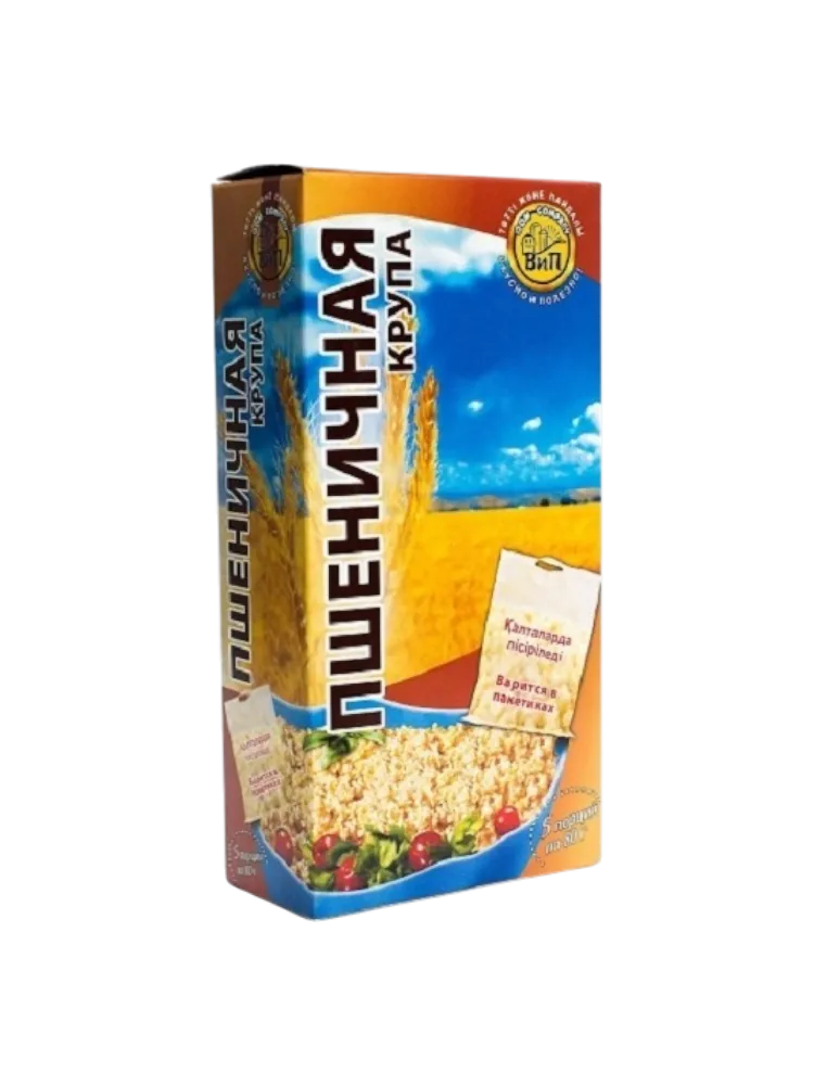 КРУПА ВИП 5*80Г ПШЕНИЧНАЯ