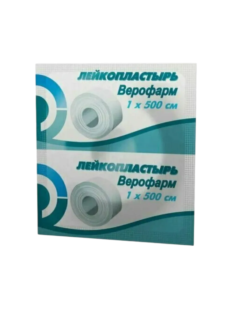 Лейкопластырь 1смх500см  Верофарм