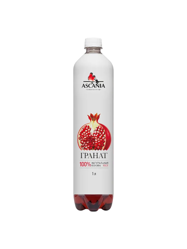 ЛИМОНАД ASCANIA ГРАНАТ ПЛ/БУТ 1Л