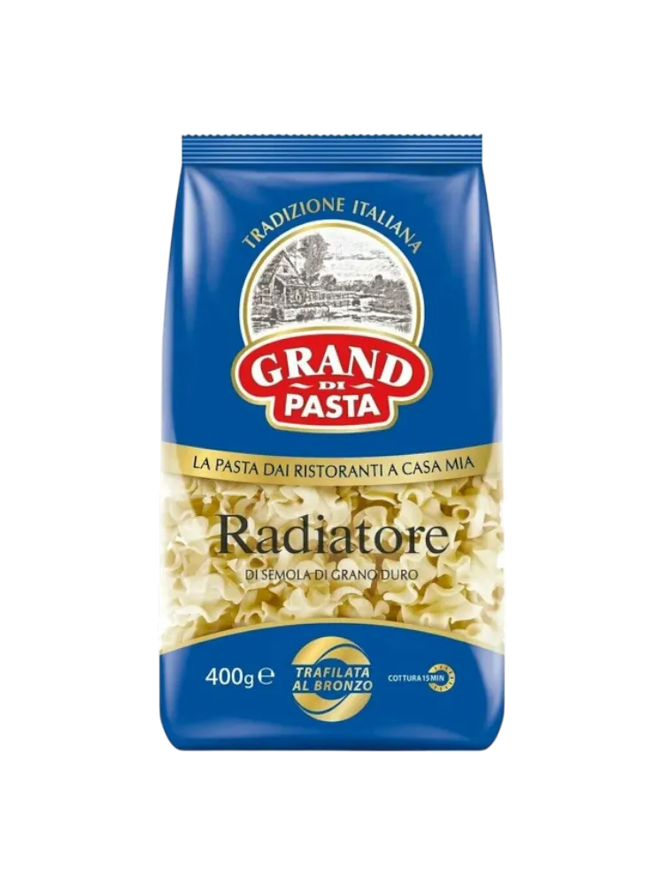 МАКАРОНЫ GRAND DI PASTA 400Г RADIATORE