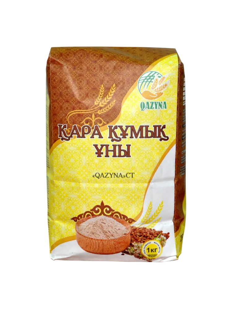 МУКА ГРЕЧНЕВАЯ 1КГ QAZYNA