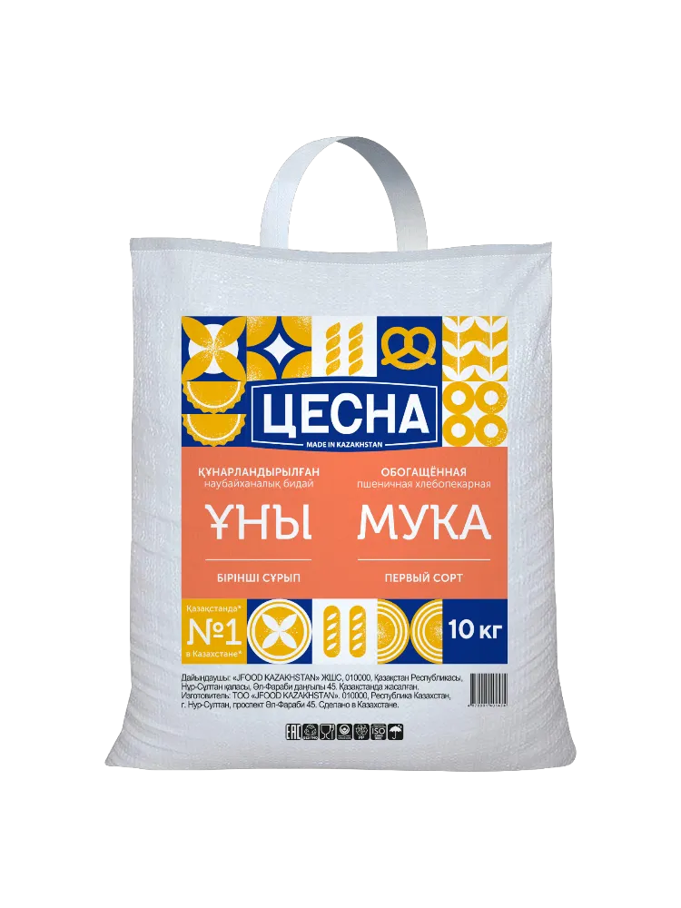 МУКА ЦЕСНА 10КГ 1С