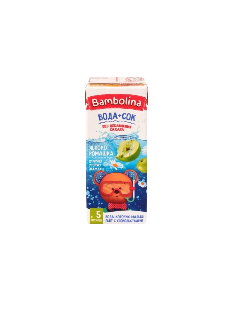 НАПИТОК BAMBOLINA 0.2Л ЭКСТРАКТ РОМАШКИ