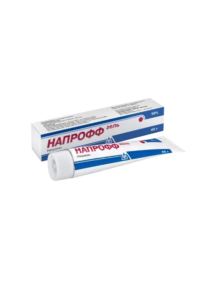 Напрофф гель 10% 45г