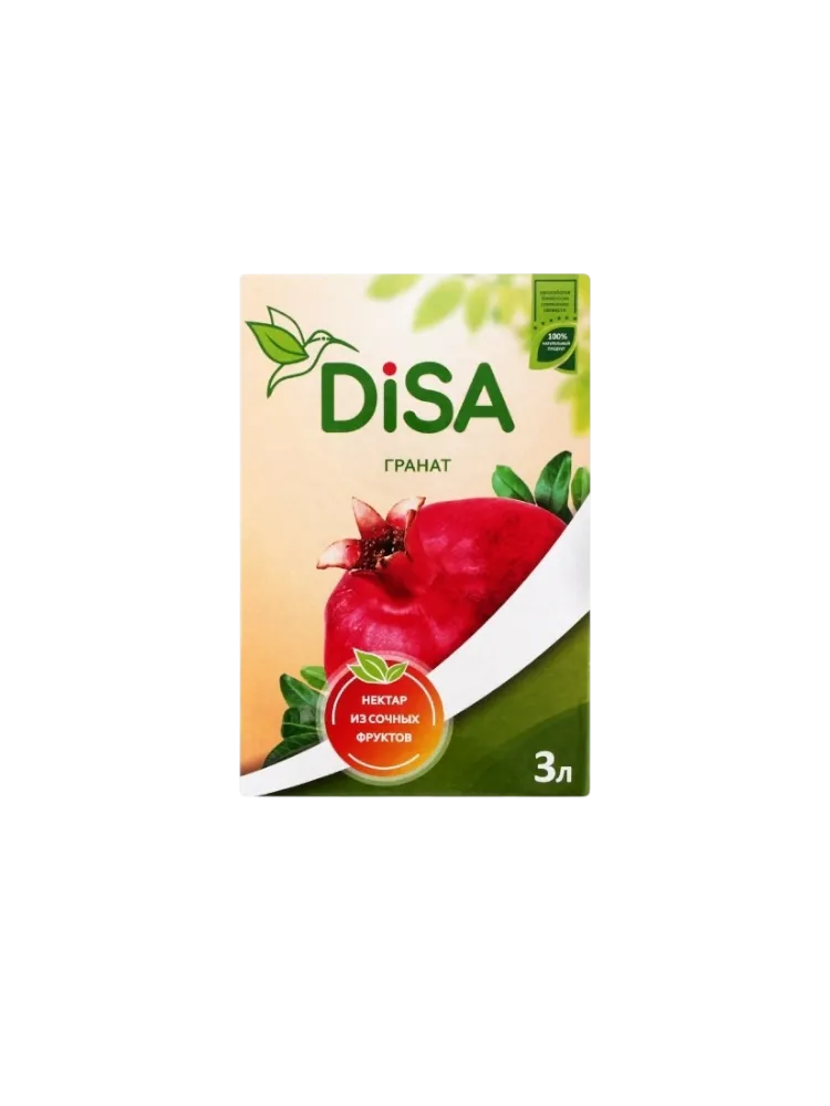 НЕКТАР DISA 3Л ГРАНАТ Т/ПАК